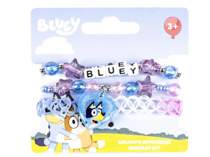 Náramky Bluey 3ks