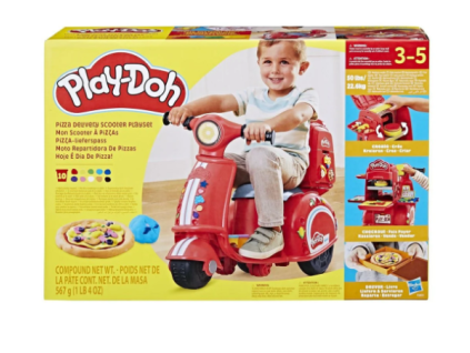 Skútr Play Doh Rozvoz pizzy