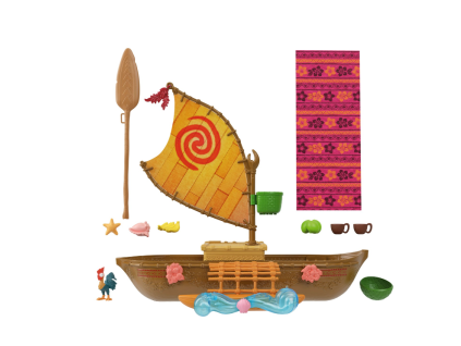 Figurka Disney Vaiana s lodí
