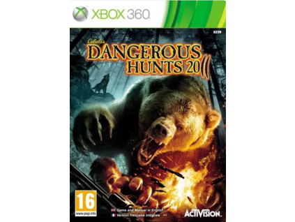 X360 Cabelas Dangerous Hunts 2011