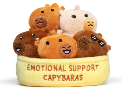 Plyšák Emotional Support Kapybary