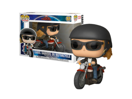Funko Pop! 57 Marvel Carol Danvers on Motorcycle