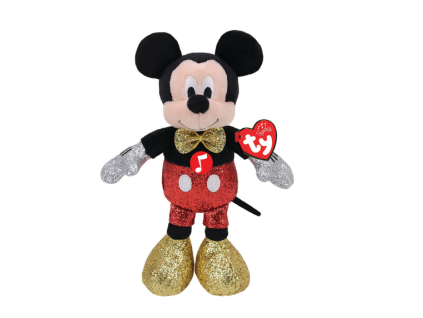 Plyšák Ty Beanie Babies Mickey Mouse 18cm