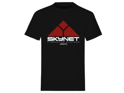 Tričko Terminator 2 Judgment Day Skynet Logo vel.M