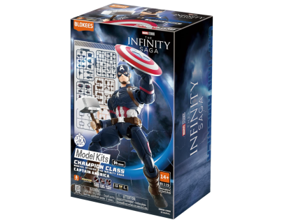 Figurka k sestavení Marvel Captain America
