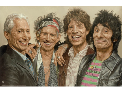 Plakát Rolling Stones Sebastian Kruger
