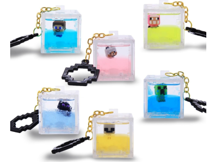 Klíčenka Minecraft Cube