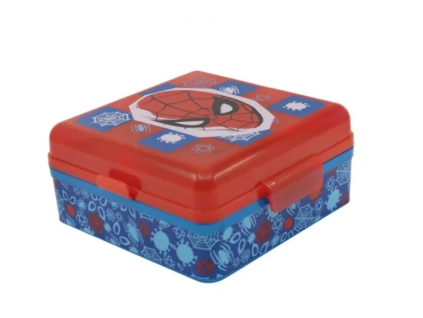 Svačinový box Spiderman čtvercový