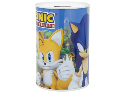 Pokladnička Sonic plechov