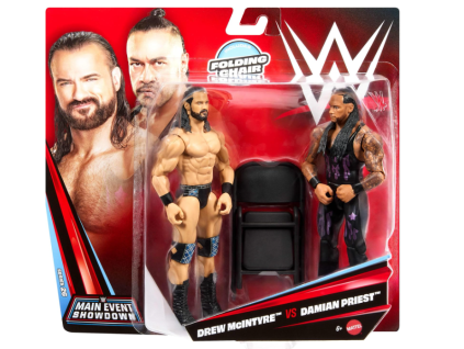 Figurky WWE Main Event Showdown Drew Mcintyre vs Damian Priest