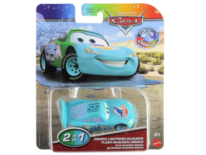 Disney Cars Colour Change Dinoc McQueen