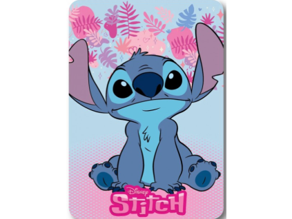 Dětská flísová deka Lilo a Stitch