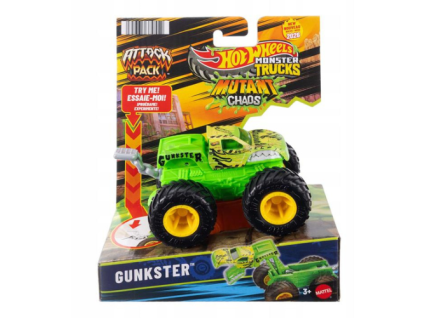 Hot Wheels Monster Trucks Attack Pack Gunkster