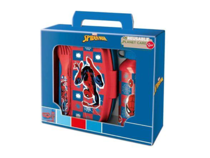 Set láhev a box Marvel Spider Man