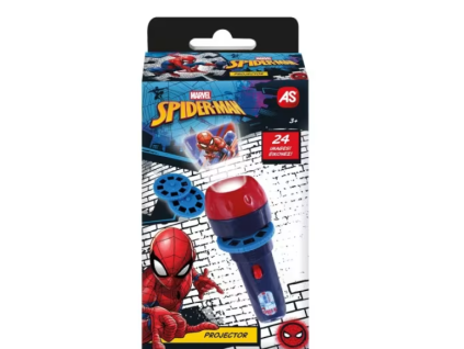 Miniprojektor Marvel Spider Man modrý