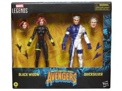 Figurky Marvel The Avengers Black Widow a Quicksilver 15cm