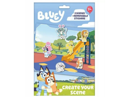 Set samolepek Bluey Make a Scene