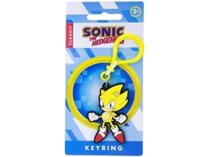 Klíčenka Sonic Super Sonic 2D