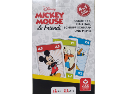 Karetní hra Disney Mickey Mouse 4v1