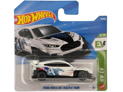Hot Wheels Ford Mustang Mach E 1400 bílý