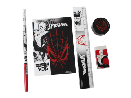 Set psacích potřeb Spider Man 5ks