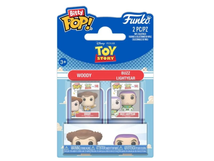 Funko Bitty Pop! 2Pack Toy Story Woody a Buzz Lightyear