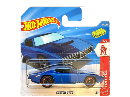 Hot Wheels Custom Otto modrý