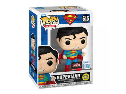 Funko Pop! 615 DC Comics Superman Glows in the Dark