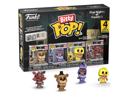 Funko Bitty Pop! Five Nights at Freddys Withered 4pack