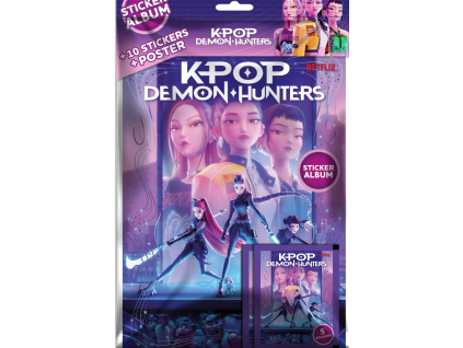 Album na samolepky Kpop Demon Hunters