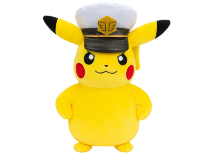 Plyšák Pokémon Captain Pikachu 20cm