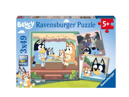 Puzzle Bluey 3x49dílků
