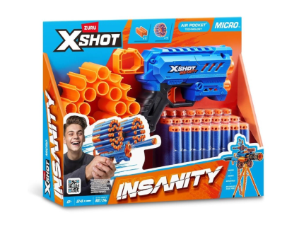 Pistole Zuru X Shot Insanity Micro