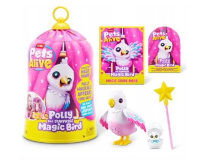 Pets Alive Interaktivní magický papoušek