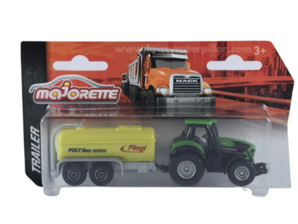 Auto Majorette s přívěsem Deutz Fahr
