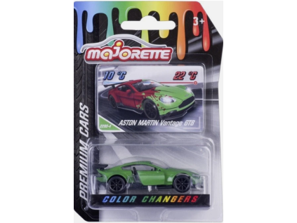 Auto Majorette Color Change Aston Martin Vantage GT8