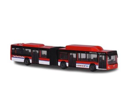 Tramvaj Siemens Avenio červená kovová