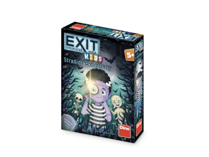 Exit úniková hra pro děti Strašidlácké rébusy