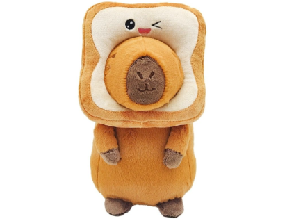 Plyšák Kapybara Toast 23cm