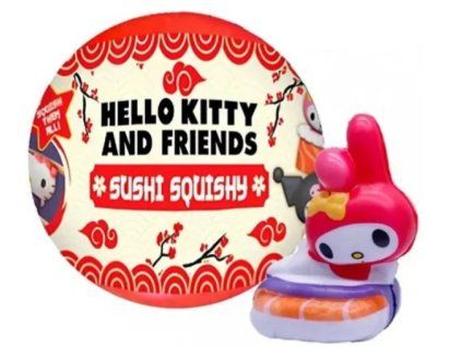 Překvapení Hello Kitty Sushi Squishy