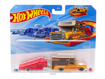 Hot Wheels Track Fleet Chevy Silverado Driftcation Nové