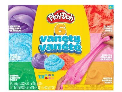 Play Doh Multi Variety Box 6ks