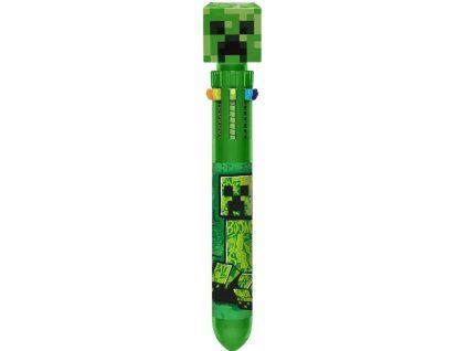 Vícebarevná propiska Minecraft Creeper