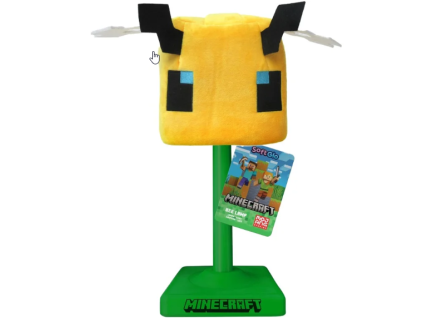 Plyšová lampička Minecraft Včela