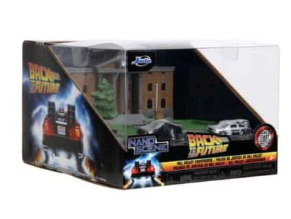 Diorama Back To The Future Hill Valley Courthouse Square