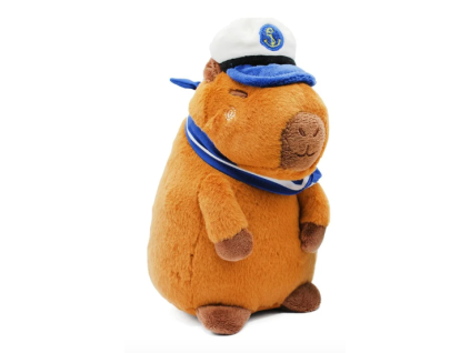 Plyšák Kapybara Kapitán 23cm