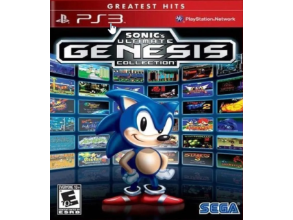 PS3 Sonic Ultimate Genesis Collection