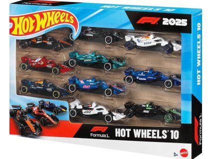 Sada Hot Wheels Formula1 F1 2025 10ks