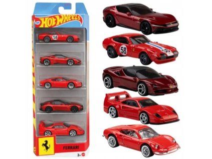 Hot Wheels Ferrari Racing 5ks