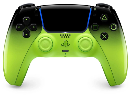 PS5 DualSense Controller Wireless V3 Hyperpop Remix Green